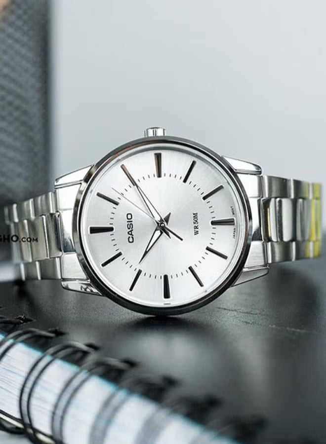 Casio MTP-1303D-7AVDF Analog Stainless Steel Quartz Men's Watch. - Timecheck