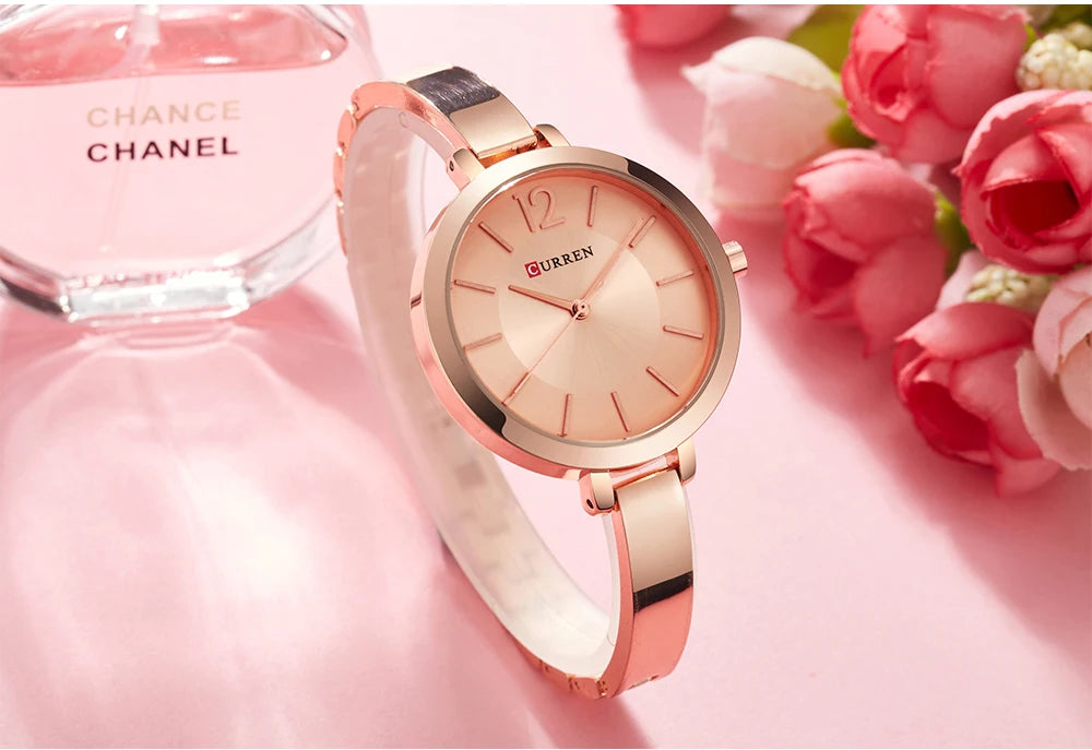 C-9012L-Curren-Rose-Gold Dial