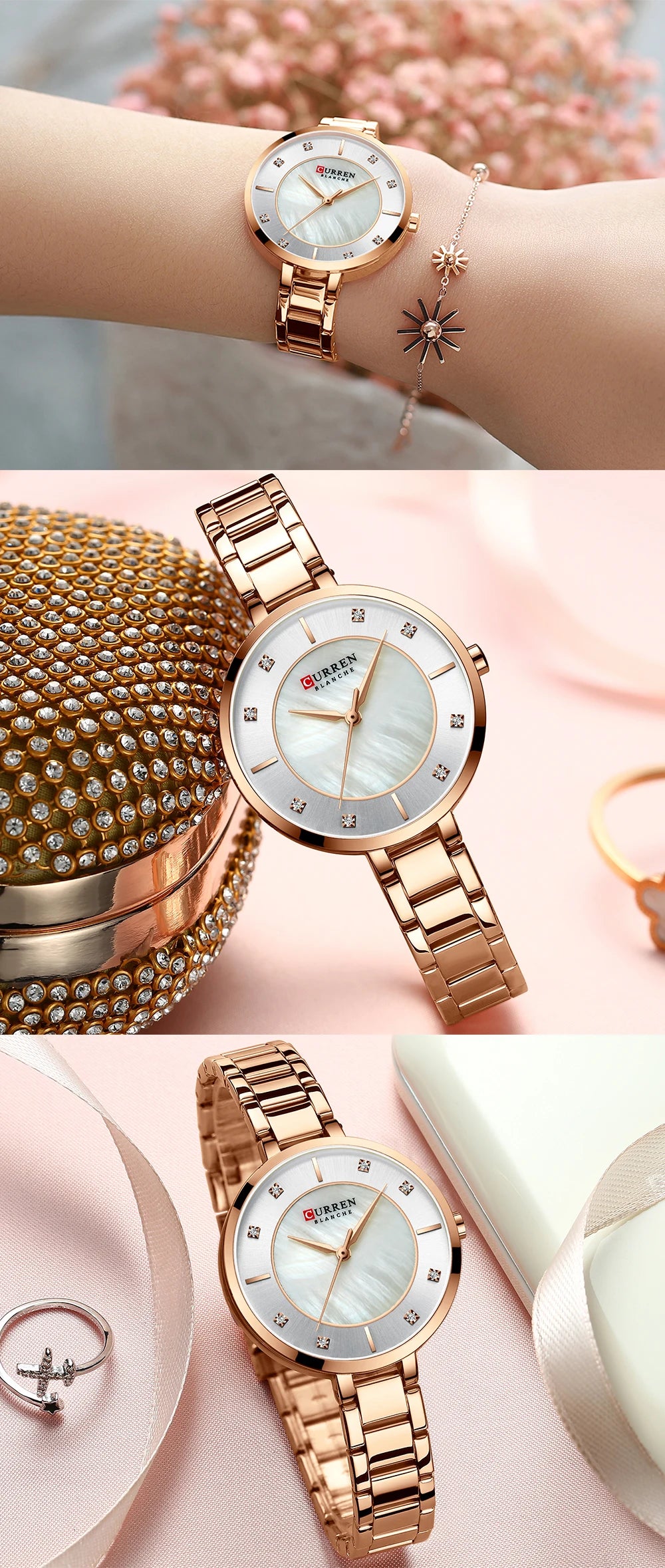C-9051L-Curren-White-Dial