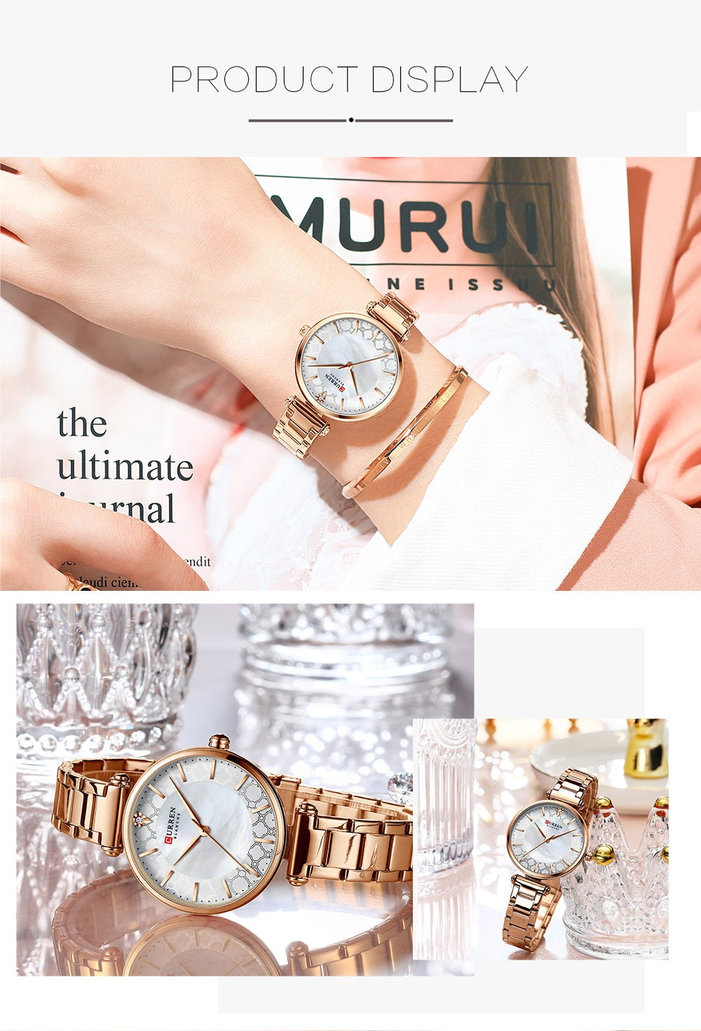 C-9072L-Curren-White-Dial