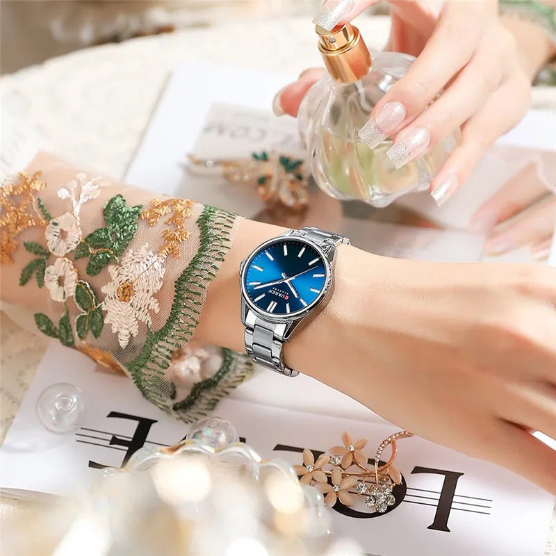 C-9090L-Curren-Blue-Dial