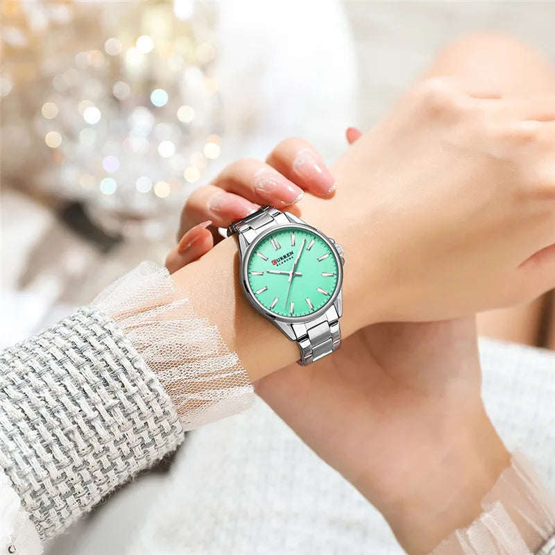 C-9090L-Curren-Sea-Green-Dial