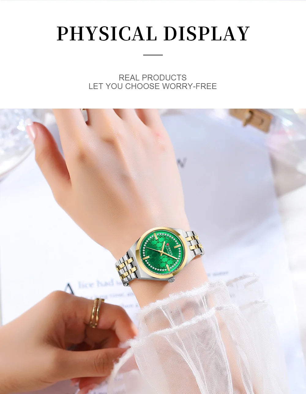 C-9096L-Curren-Green-Dial
