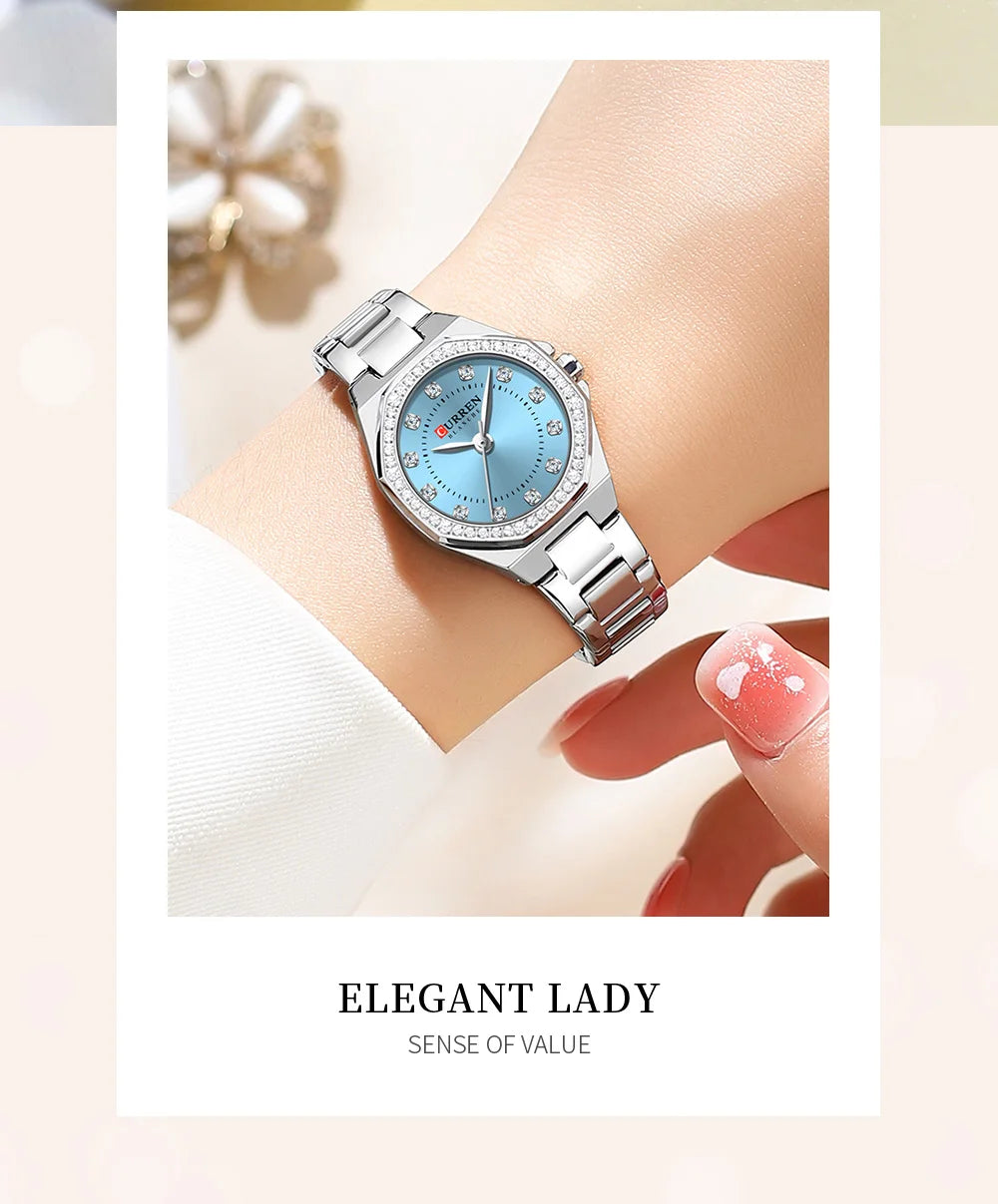 C-9100L-Curren-Light-blue-Dial