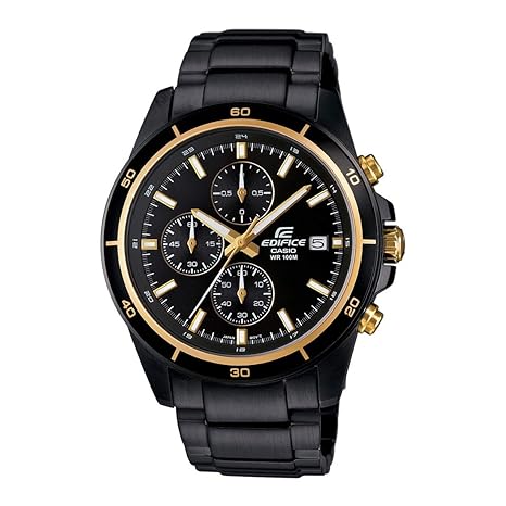 EFR-526BK-1A9VUDF Casio Edifice Chronograph Black Dial Stainless Steel Men's Watch.