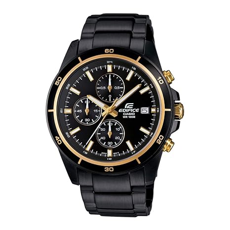 EFR-526BK-1A9VUDF Casio Edifice Chronograph Black Dial Stainless Steel Men's Watch. fashionable