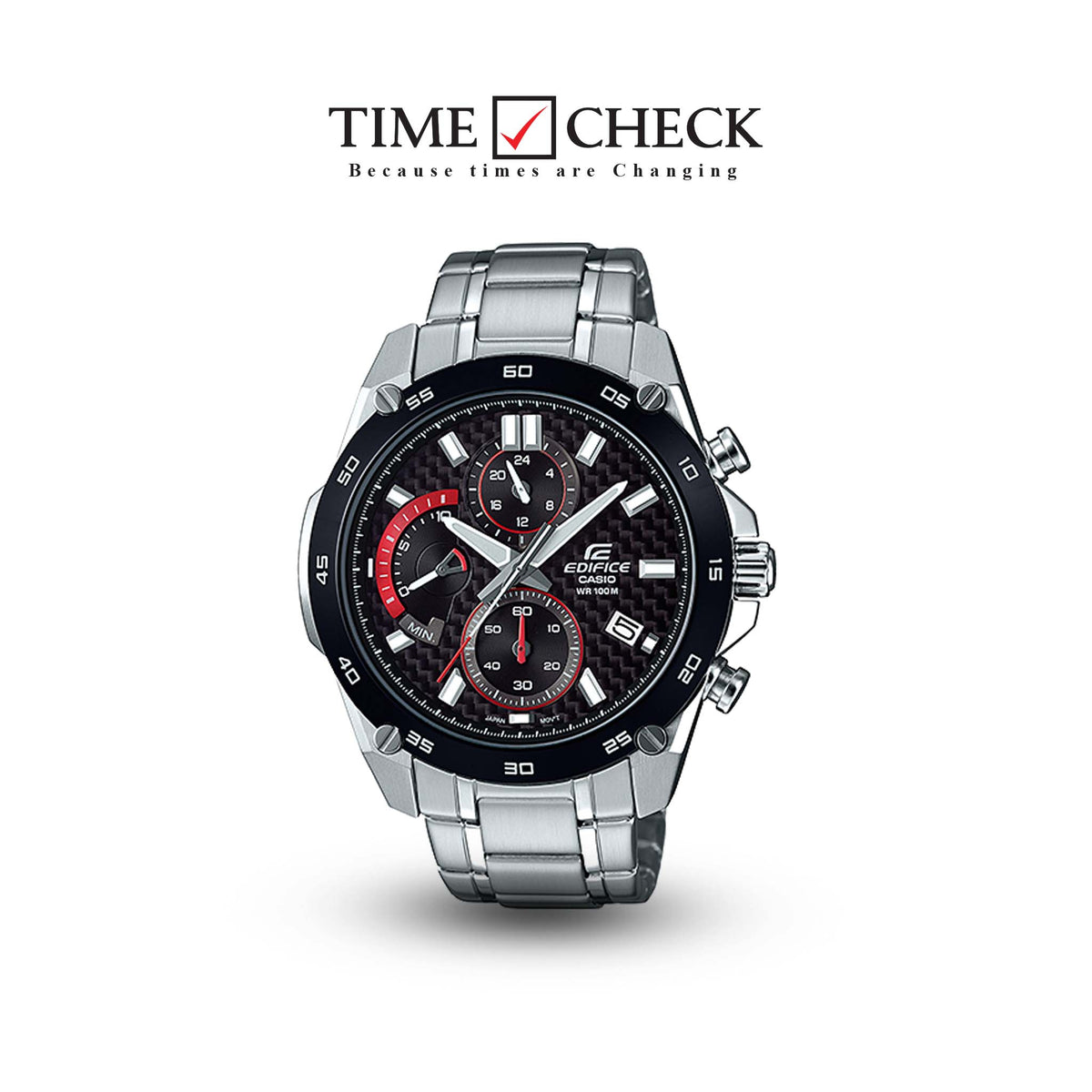 EFR-557CDB-1AVUDF CASIO EDIFICE CHRONOGRAPH CARBON FIBER DIAL MEN'S WATCH. fashionable