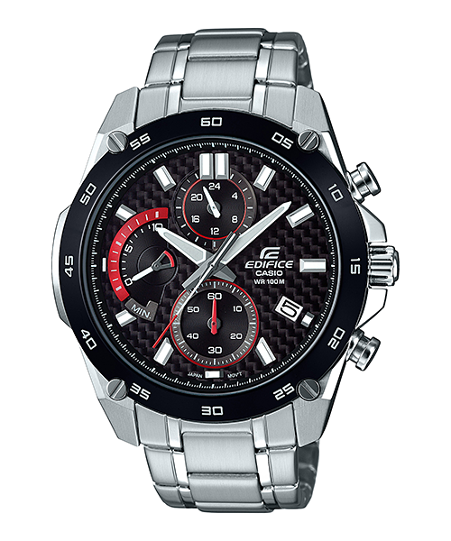 EFR-557CDB-1AVUDF CASIO EDIFICE CHRONOGRAPH CARBON FIBER DIAL MEN'S WATCH. fashionable