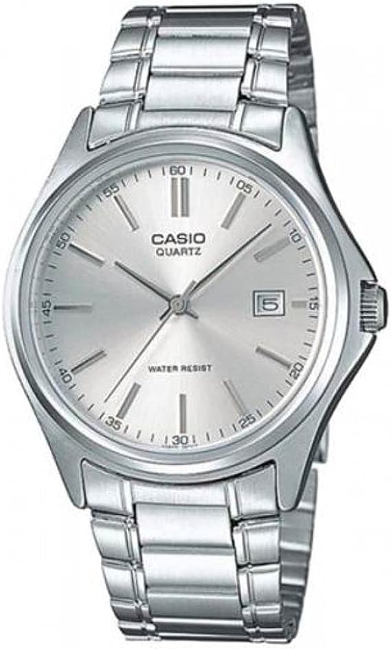 MTP-1183A-7ADF Casio  Silver Analog Dial Men’s Quartz Wrist Watch.