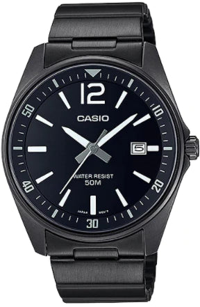 MTP-E170B-1BVDF Casio Black Dial Analog Quartz Men's Watch.