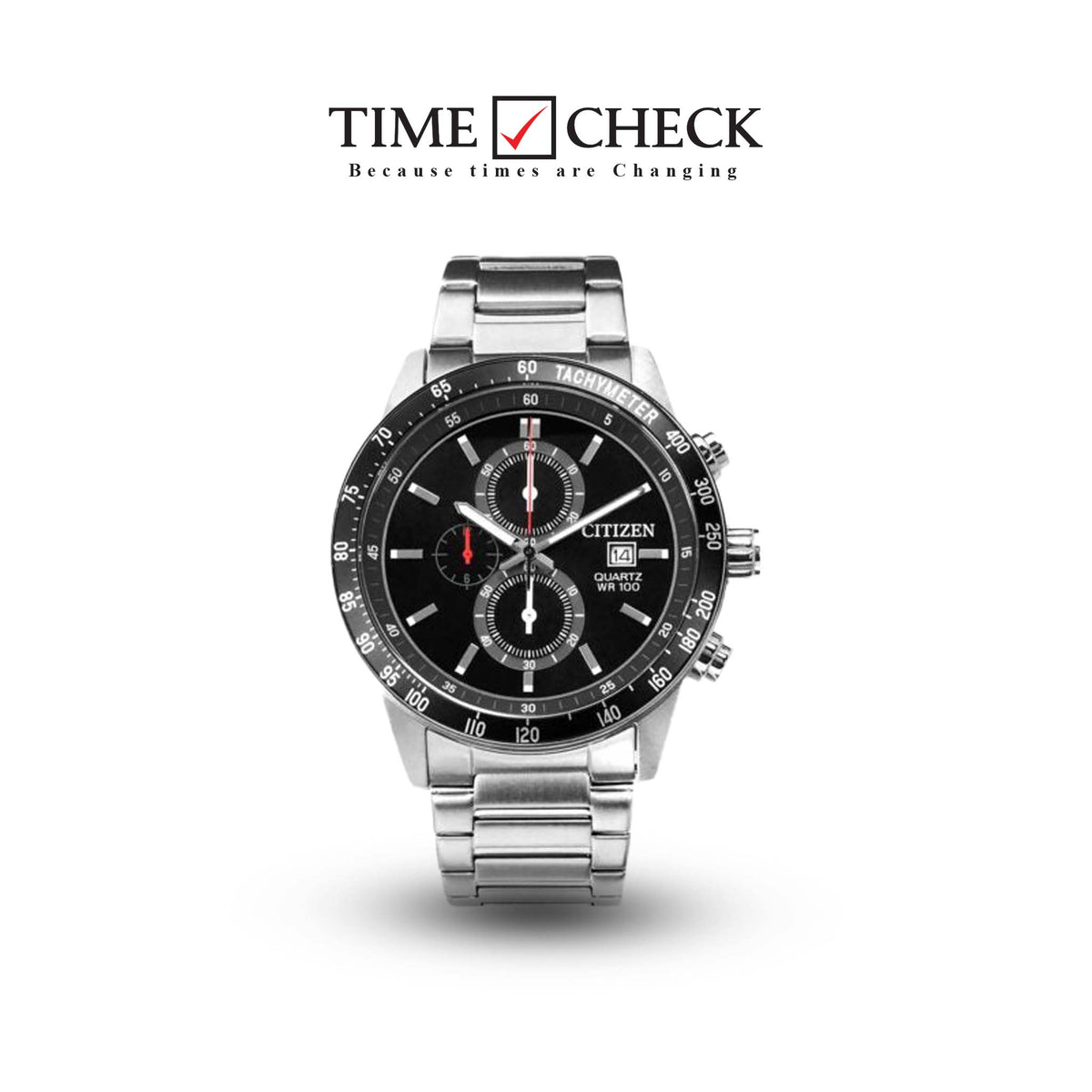 AN3600-59E Citizen Chronograph  Metal Band Men Watch. fashionable