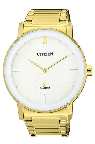 BE9182-57A Citizen Analog White Dial Quartz Men's Watch. fashionable