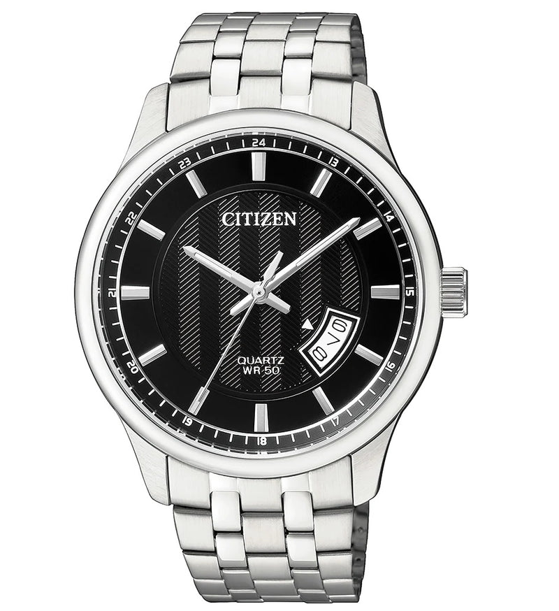 BI1050-81E Citizen Silver Dial Silver Stainless Steel Band Analog Quartz Men's Watch. fashionable