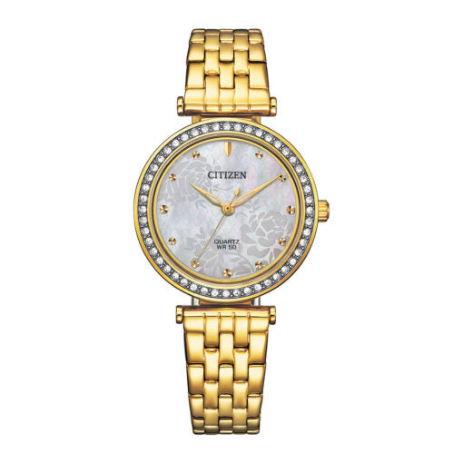 ER0219-51D Citizen Stainless Steel Quartz Watch For Women's. fashionable