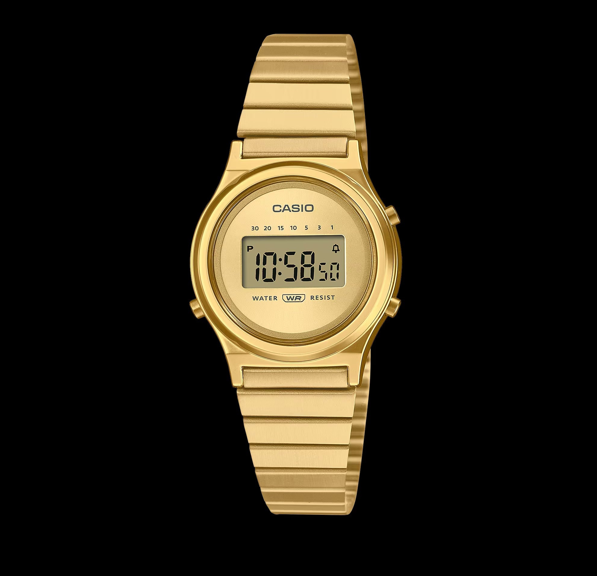 Montre fashion casio gold