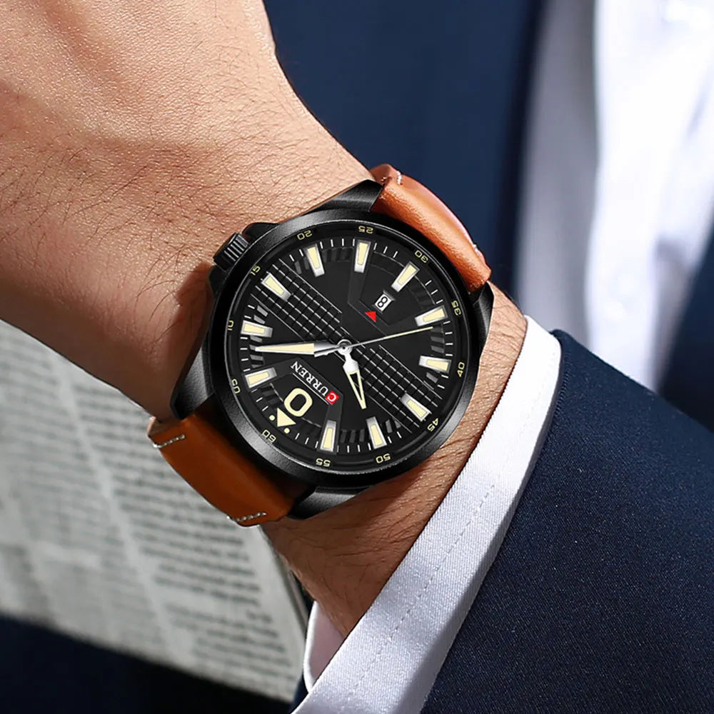 M-8379-Curren-Black-Dial