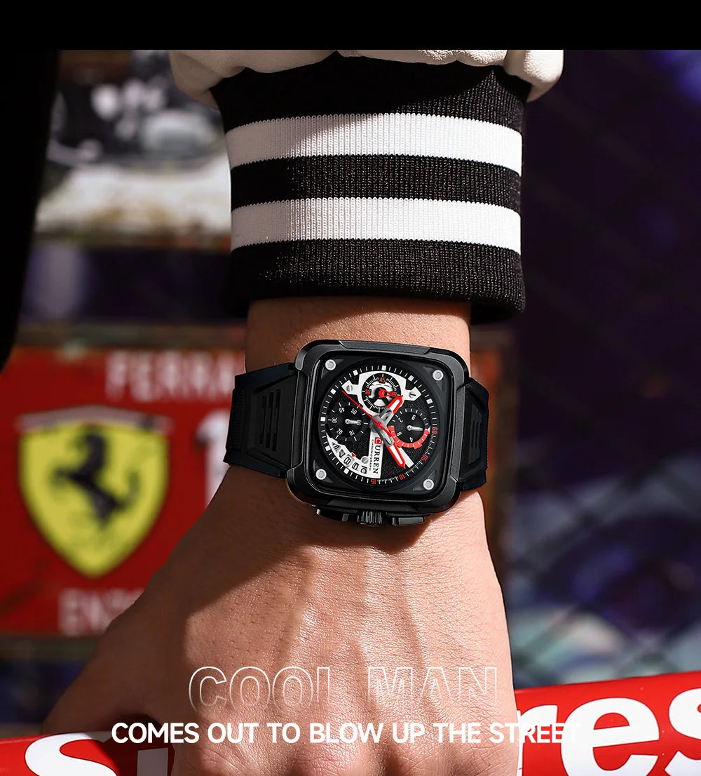 M-8461-Curren-black-Dial-black-Silicone-Strap