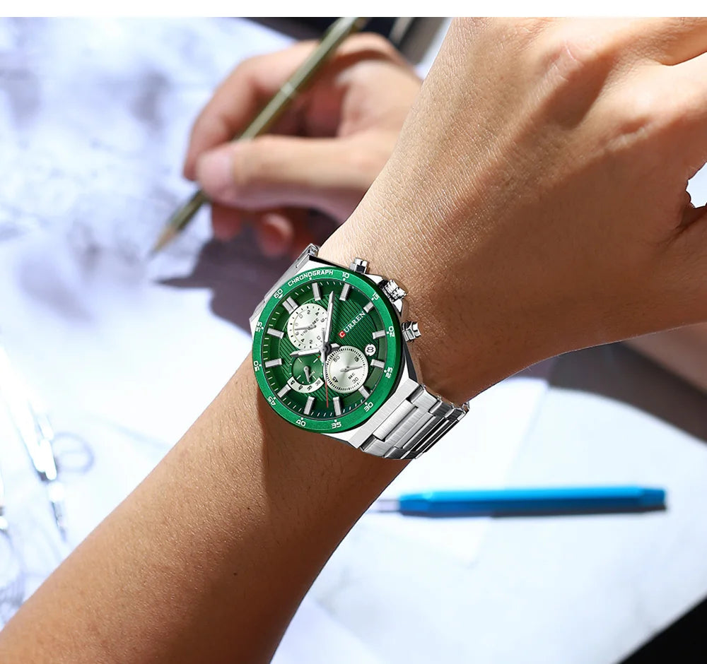 M-8481-CURREN-Green-Dial