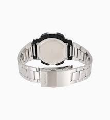 AE-1000WD-1AVDF Casio Gray Dial Stainless Steel Digital Quartz Men's Watch. - Timecheck