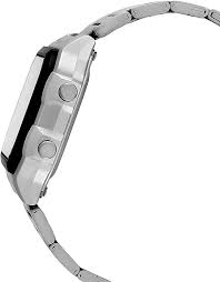 AE-1200WHD-1AVDF Casio Silver Stainless-Steel with Digital Men's Quartz Watch. - Timecheck