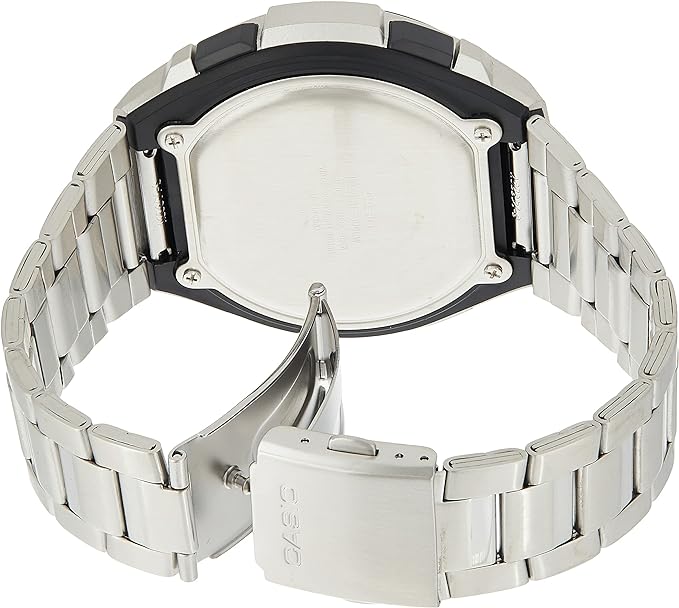 AE-3000WD-1AVDF Casio Illuminator Digital Stainless Steel Band Quartz Men's Watch. - Timecheck