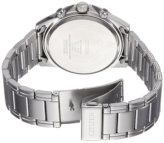 AN3550-55E Citizen Chronograph Watch for Men - Analog Stainless Steel Band. - Timecheck