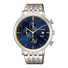 AN3614-54L Citizen Gents Quartz Chronograph Stainless Steel Watch For Men's. - Timecheck