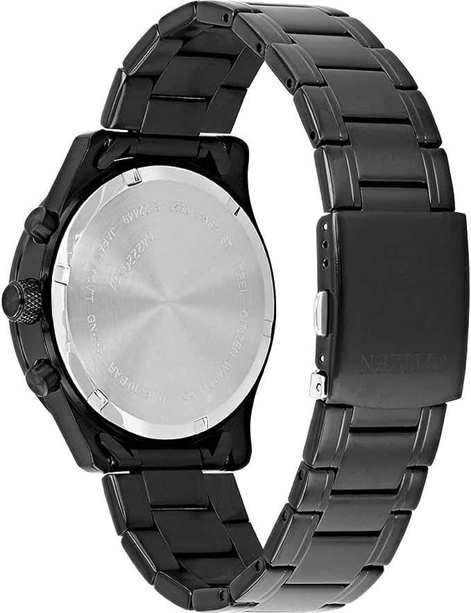 AN8195-58E Citizen Chrono Tachymeter black Men's Watch. - Timecheck