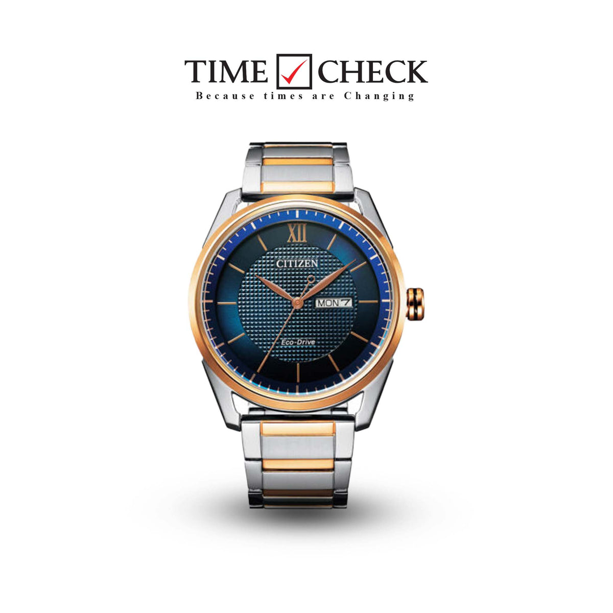 AW0086-85L Citizen Eco-Drive Men's Day And Date Men's Watch. - Timecheck