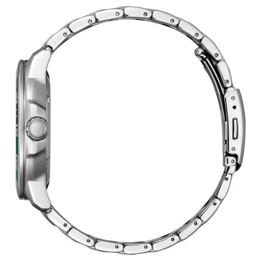 AW1525-81L Citizen with a Stainless Steel Band Men's Analogue Eco-Drive Watch. - Timecheck