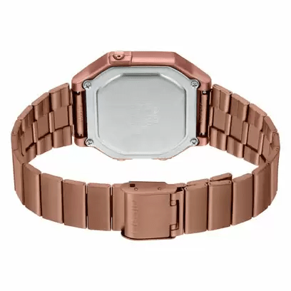 B650WC-5ADF Casio Vintage Rose Gold Dial & Band Resin Case digital Men's Watch. - Timecheck