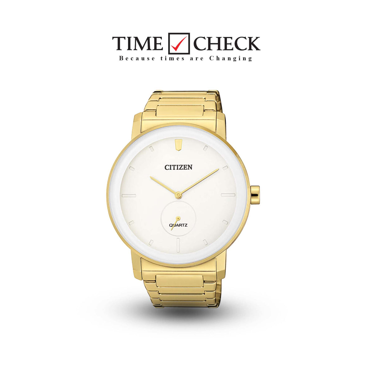 BE9182-57A Citizen Analog White Dial Quartz Men's Watch. - Timecheck