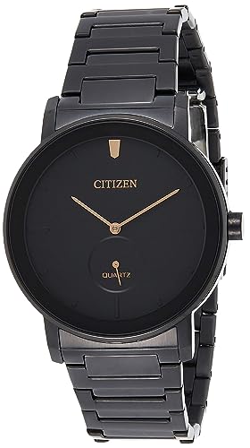 BE9187-53E Citizen Black Dial Black Colored Strap Analogue Men's Watch. - Timecheck