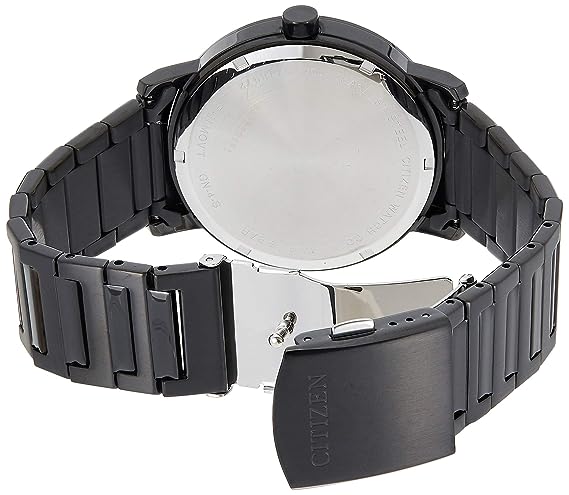 BE9187-53E Citizen Black Dial Black Colored Strap Analogue Men's Watch. - Timecheck