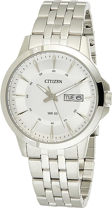 BF2011-51A Citizen Gents Quartz Stainless Steel Watch. - Timecheck
