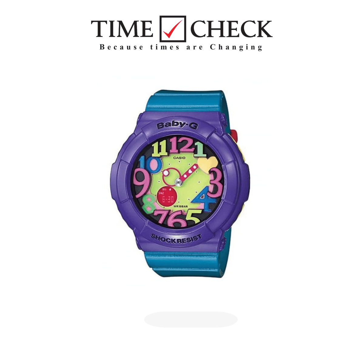 BGA-131-6BDR Casio BABY-G Analog-Digital Blue Women's Watch. - Timecheck