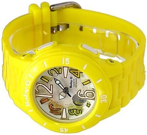 BGA-170-9BDR Casio Baby-G Yellow Analog-Digital Resin Strap Kids Watch. - Timecheck
