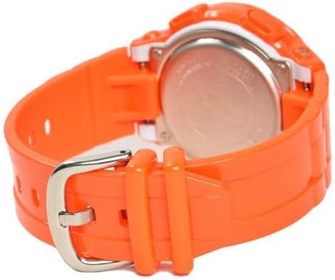 BGA-171-4B2DR Casio Analog-Digital Neon Orange Resin Band Women's Watch. - Timecheck