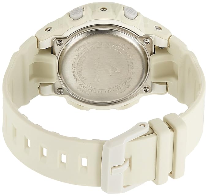 BGA-230-7B2DR Casio Baby-g Analog-Digital White Dial Women's Watch. - Timecheck