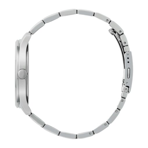 BH5000-59A Citizen White Dial Silver Stainless Steel Quartz Analog Silver Dial Men's Watch. - Timecheck