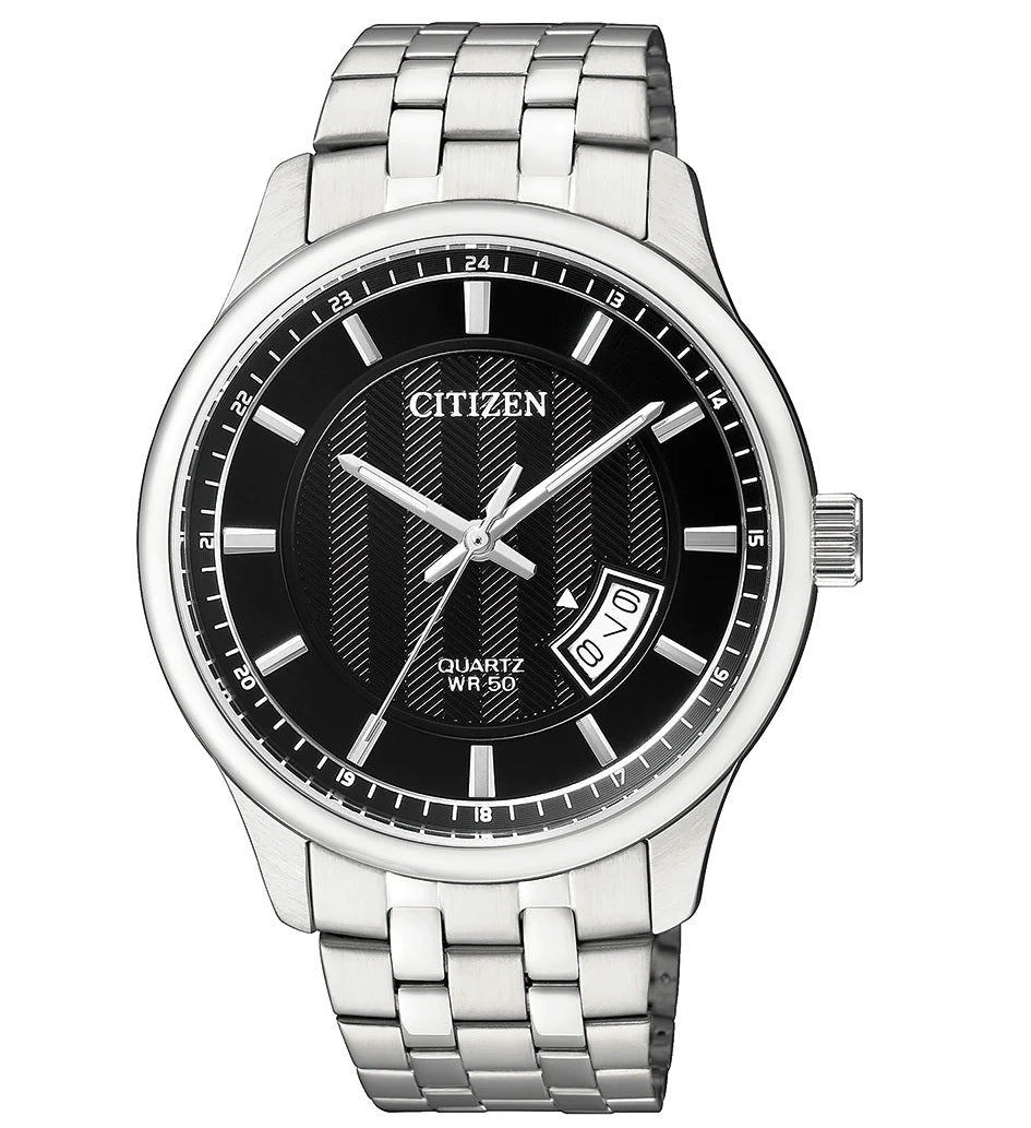 BI1050-81E Citizen Silver Dial Silver Stainless Steel Band Analog Quartz Men's Watch. - Timecheck