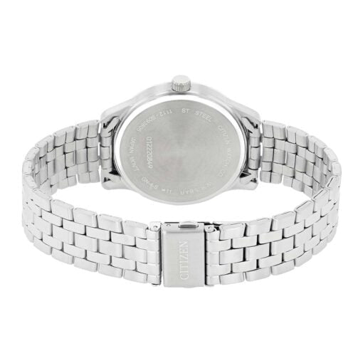 BI1050-81E Citizen Silver Dial Silver Stainless Steel Band Analog Quartz Men's Watch. - Timecheck