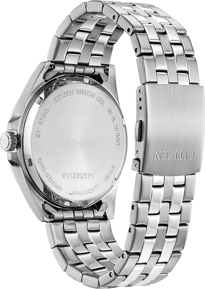 BL5050-54E Citizen Quartz, Stainless Steel,Classic Mens Watch. - Timecheck