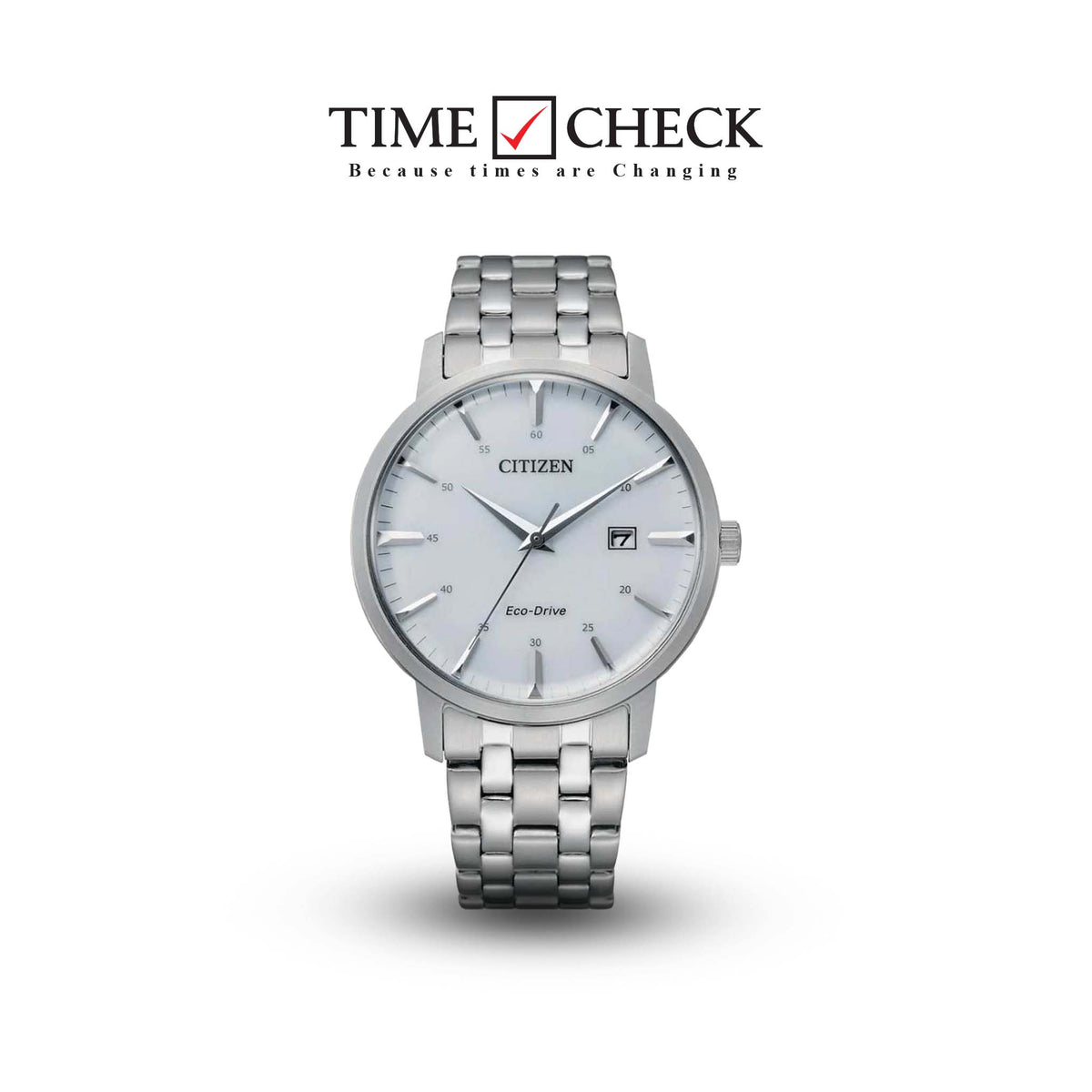 BM7460-88H Citizen Eco-Drive Stainless Steel Men's Watch. - Timecheck