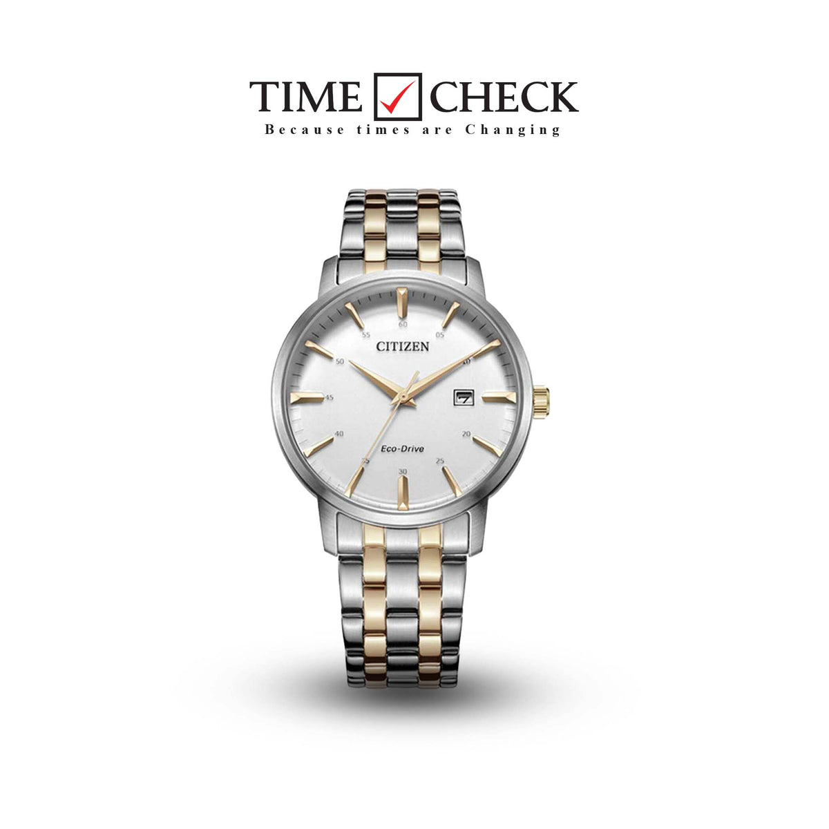 BM7466-81H Citizen Analog Quartz Eco-Drive Gray Dial Men's Watch - Timecheck