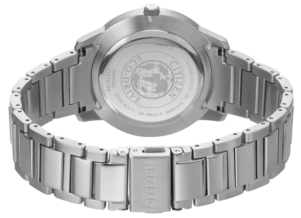 BM7521-85E Citizen Black Dial Silver Stainless Steel Eco Drive Analog Men's Watch. - Timecheck