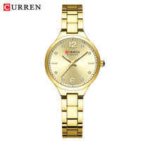 C-9105L Curren golden Dial golden Stainless Steel Analog Quartz Women's Watch. - Timecheck