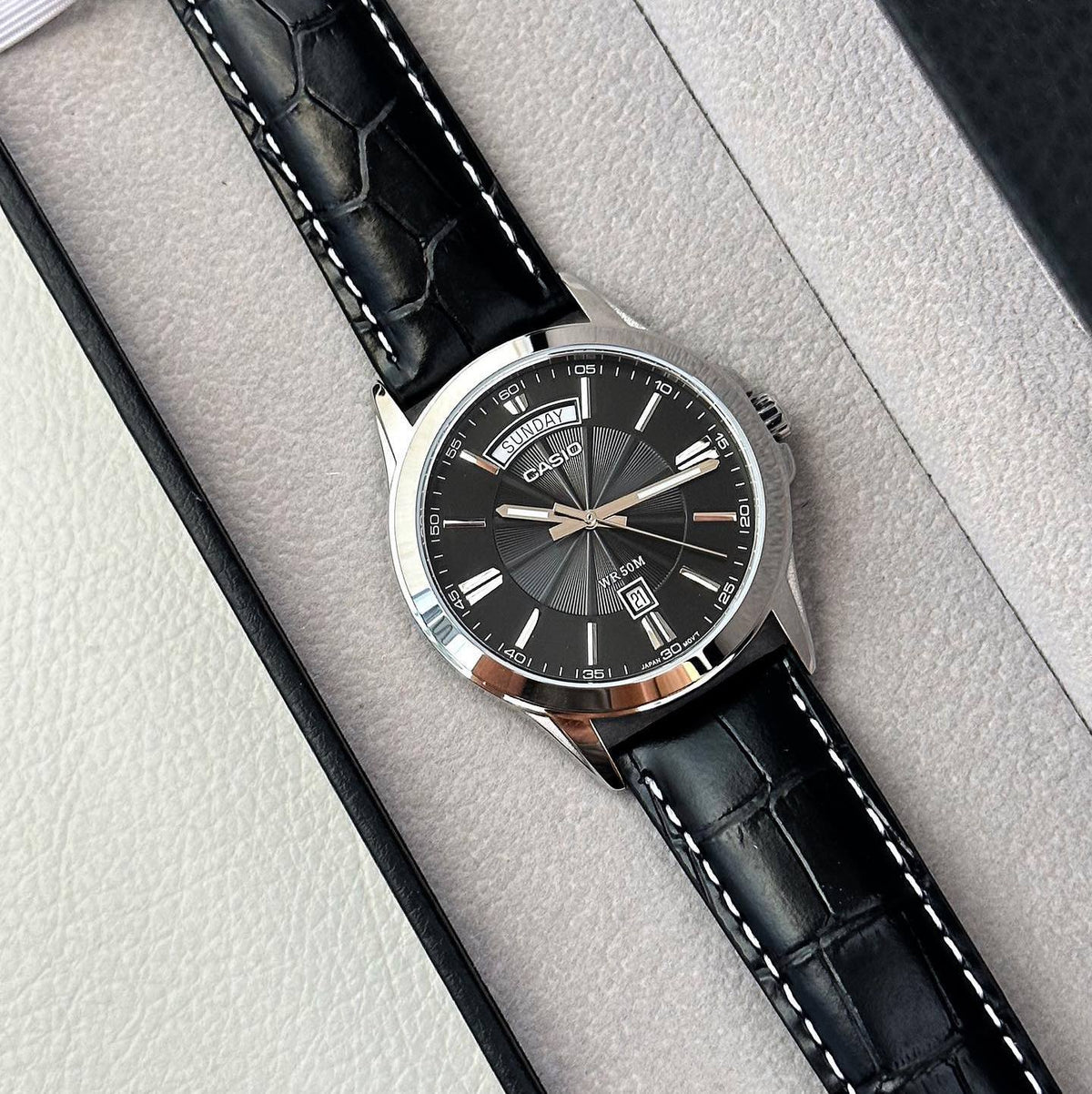 Casio Analog Quartz Watch MTP-1381L-1AVDF For Men's. - Timecheck