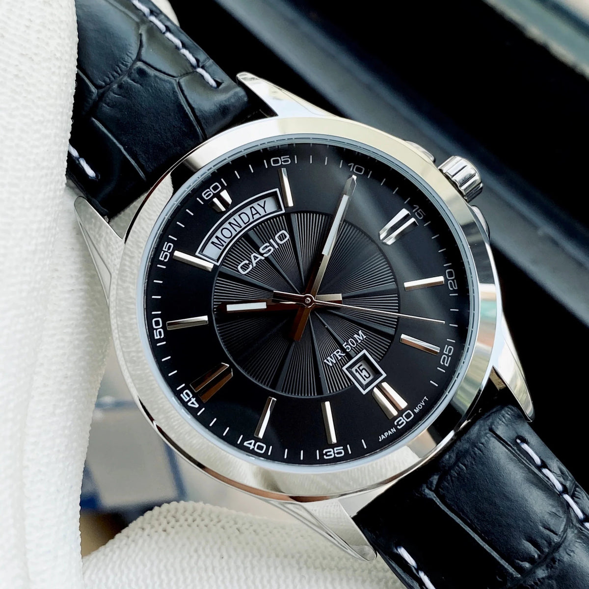 Casio Analog Quartz Watch MTP-1381L-1AVDF For Men's. - Timecheck