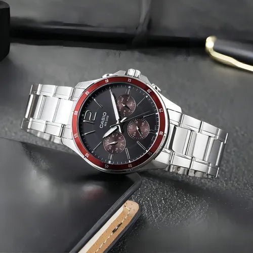 Casio MTP-1374D-5AVDF Multi Function Analog Quartz Men's Watch. - Timecheck